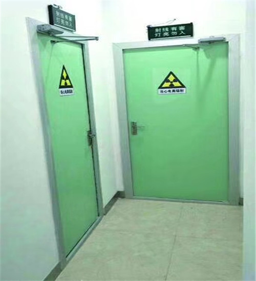广西厂家定制防 辐射铅门 CT室铅门 放射科射线防护施工